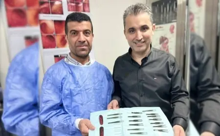 Süleymaniye: Bir hastanın karnından 16 cımbız ve 8 iğne çıkarıldı