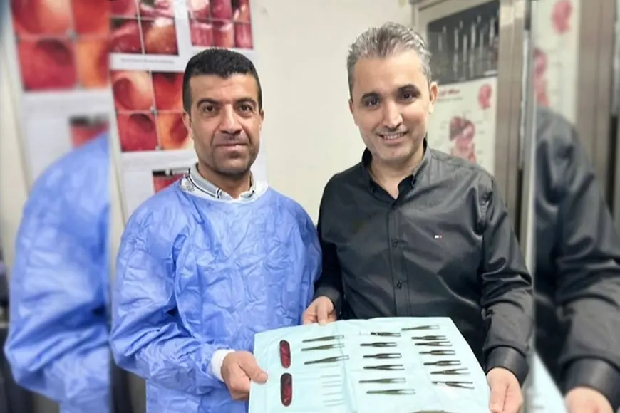 Süleymaniye: Bir hastanın karnından 16 cımbız ve 8 iğne çıkarıldı