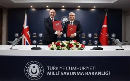 Türkiye ile İngiltere arasında Eurofighter mutabakatı