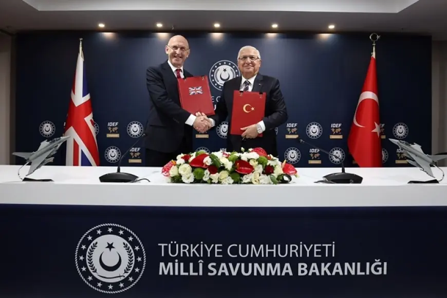 Türkiye ile İngiltere arasında Eurofighter mutabakatı