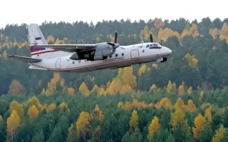 Rusya'da 49 kişi taşıyan yolcu uçağı düştü