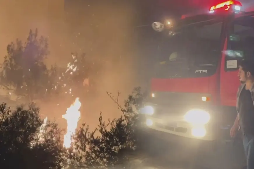 Efrîn: Hewlên vemirandina agirê li gundê Erendê didomin