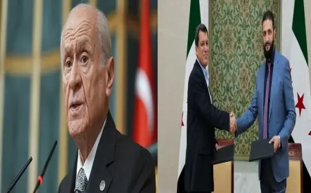 Bahçeli: YPG 10 Mart Mutabakatına Uymalı