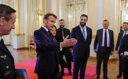 Macron, DSG-Suriye Müzakerelerinde İlerleme Çağrısı Yaptı