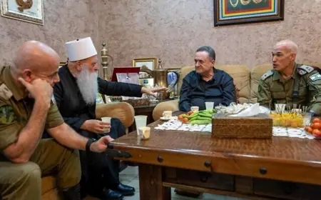 İsrail Savunma Bakanı Katz’tan Dürzilere destek ziyareti