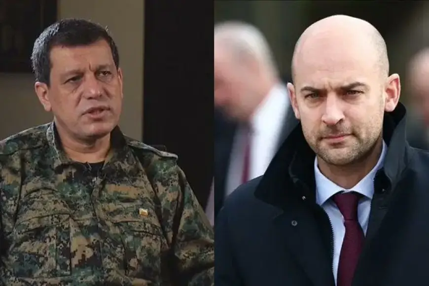 Jean-Noel Barrot û Mezlûm Ebdî axivîn