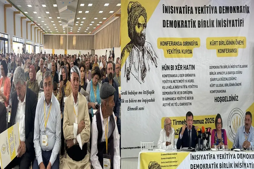 Ağrı'nın Doğubayazıt ilçesinde 'Kürt Ulusal Birliğinin Önemi Konferansı' düzenleniyor