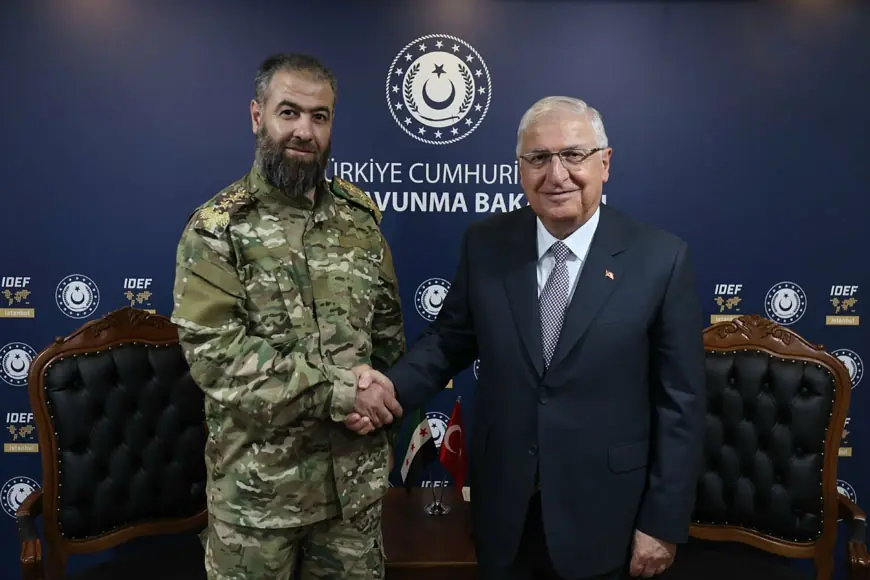 Yaşar Güler, Suriye Hava Kuvvetleri ve Deniz Kuvvetleri komutanları ile görüştü
