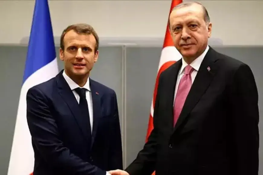 Erdoğan ve Macron Gazze İçin Görüştü
