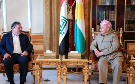 Başkan Barzani, Urmiye Valisi Rahmani ve beraberindeki İran heyetini kabul etti