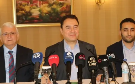 Ali Babacan: Yüzde 5 başarı ihtimali bile olsa süreci destekleriz