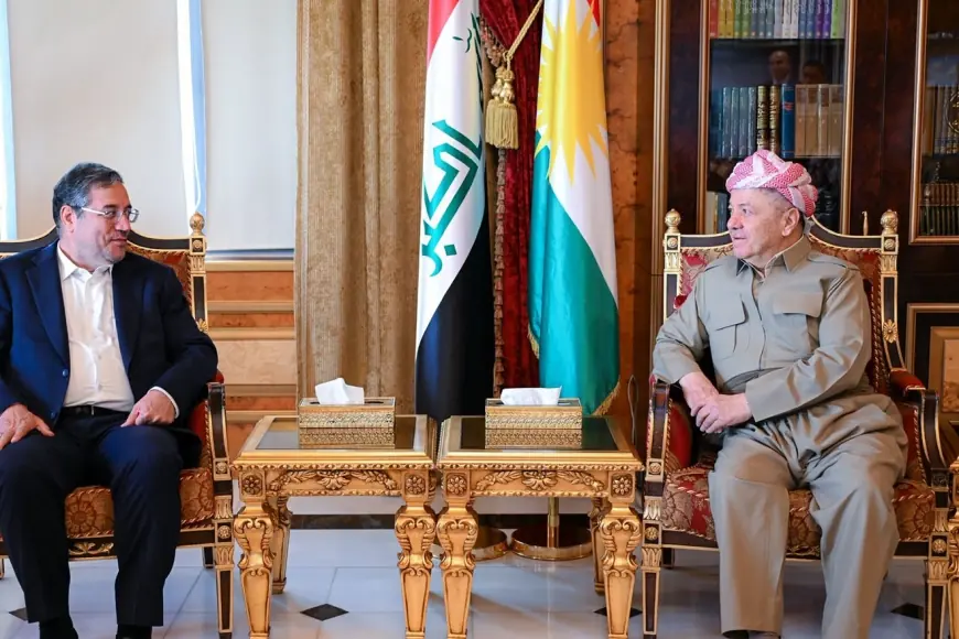 Başkan Barzani, Urmiye Valisi Rahmani ve beraberindeki İran heyetini kabul etti