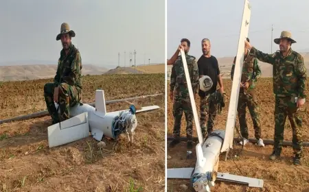 PAK, İran’a ait İHA’yı Kürdistan Bölgesi’nde düşürdü