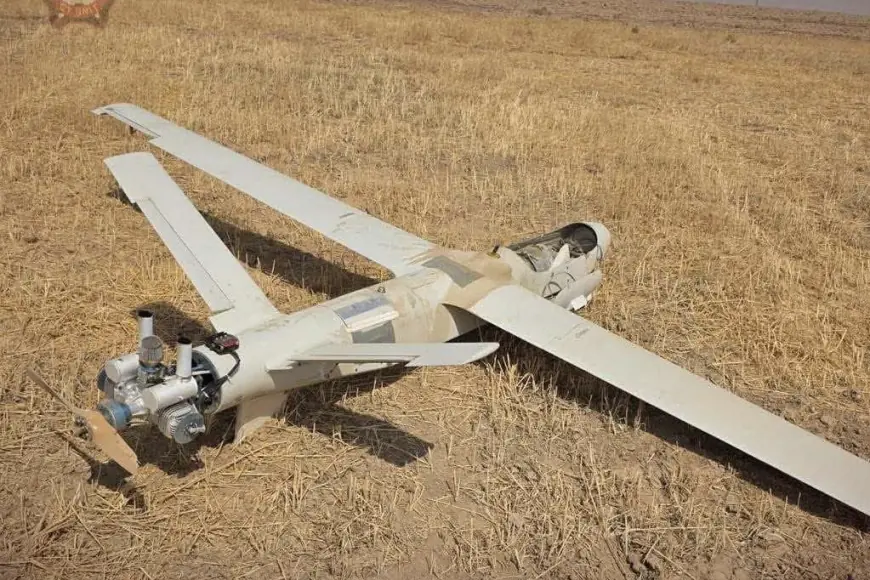 Kürdistan Anti Terör: Bomba yüklü İHА Mahmur sınırında düştü