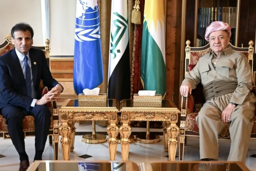Başkan Barzani, BM Temsilcisi ve Katar Başkonsolosu ile Bölgesel Gelişmeleri Görüştü