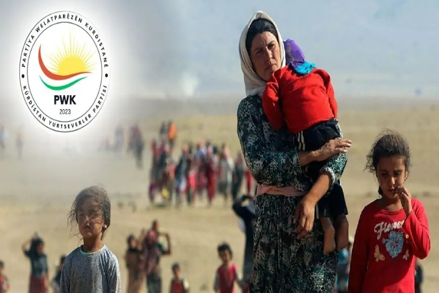 PWK: Birîna Kurdên Êzidî birîna hemû Kurd û Kurdistaniyan e