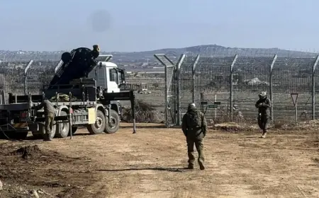 İsrail güçleri, askeri hareketlilik ortasında Suriye’nin güneyinde konuşlandı