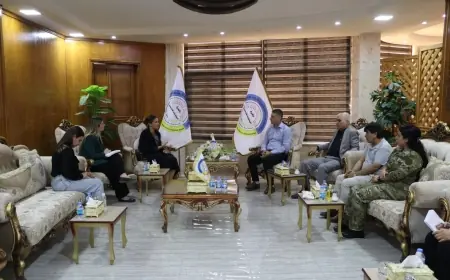 İngiliz üst düzey heyetten Rojava Özerk Yönetimi’ne ziyaret