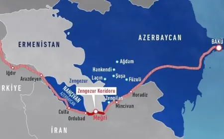 Azerbaycan'la Türkiye'yi bağlayacak koridor ABD'ye veriliyor