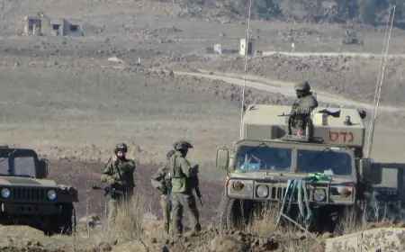 Kuneytra’da Askeri Yoğunluk: İsrail’den Yeni Kara Operasyonu