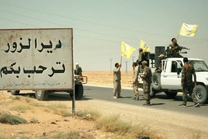 Deyrezzor’da Suriye Güçleri ile DSG Arasında Çatışma