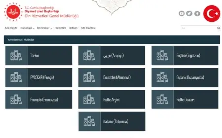 Diyanet’in Cuma Hutbesi 8 dilde yayınlanıyor, Kürtçe seçeneği yok