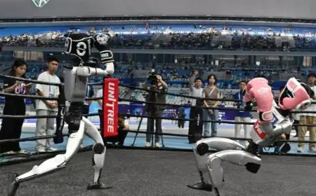 Pekin’de İlk İnsansı Robot Oyunları Başladı: Futbol, Kung Fu ve Komik Düşüşler