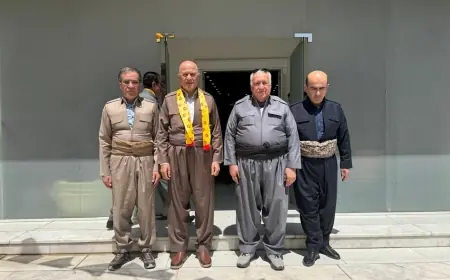 Heyeta PWKyê li Hewlêrê Beşdarî Pîrozbahîya 79 Salîya PDKyê Bû