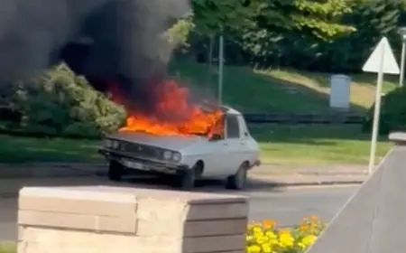 TBMM Önünde Beyaz Toros Yakıldı: Emniyet'ten Açıklama Geldi