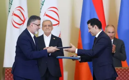 Tahran–Erivan Hattında Yeni Dönem: 10 Anlaşma İmzalandı