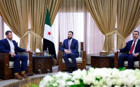 Suriye Lideri Ahmed Şara, ABD Kongre Heyetini Şam’da Kabul Etti