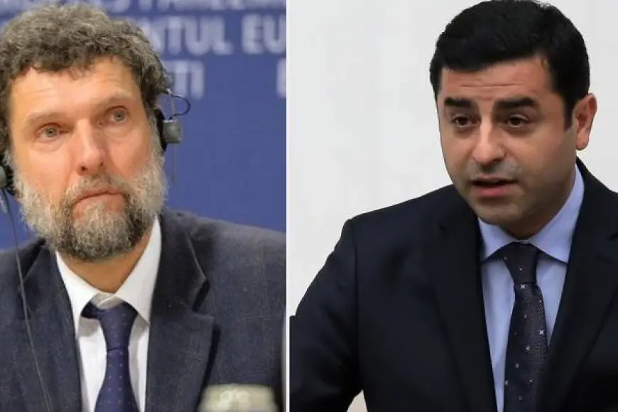İmamoğlu: Biz içerideyken Demirtaş ve Kavala bırakılırsa, neden onları bıraktınız demem