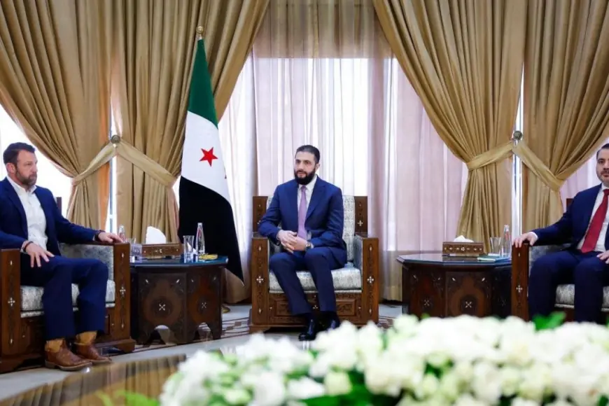 Suriye Lideri Ahmed Şara, ABD Kongre Heyetini Şam’da Kabul Etti