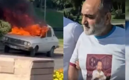 TMMM önünde beyaz Toros yakan şahıs tutuklandı