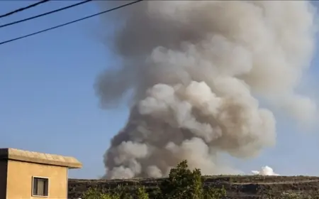 İsrail, Lübnan’da Hizbullah’ın silah deposunu hedef aldı