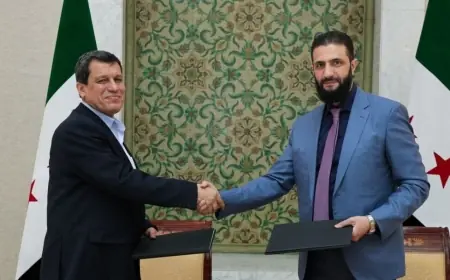 Mazlum Abdi ve Şara, 10 Mart Anlaşması ve DSG Entegrasyonunu Görüştü