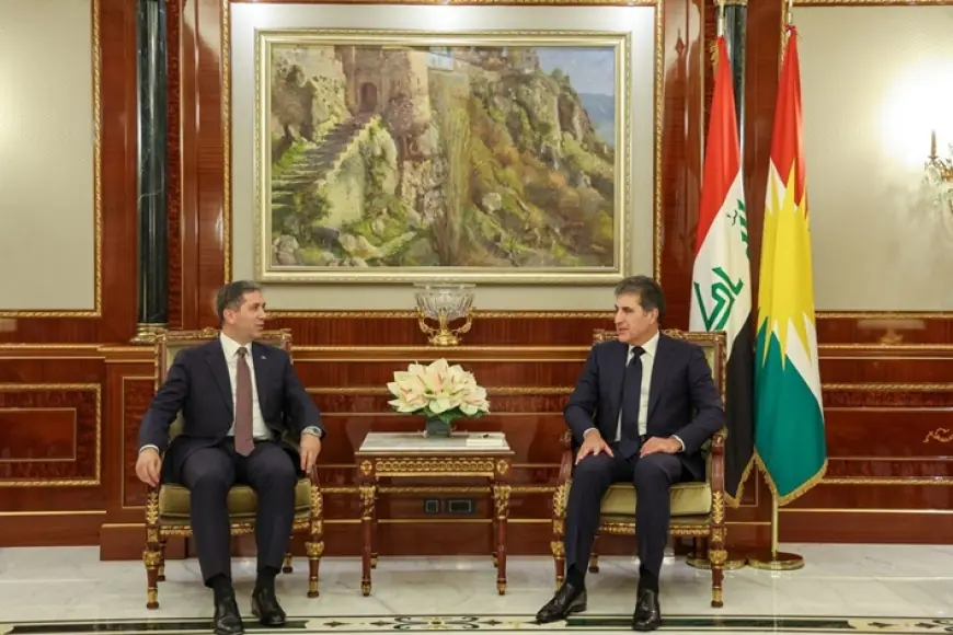 Neçirvan Barzani, AK Parti heyetini kabul etti, barış süreci konuşuldu