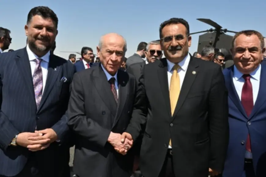 Malazgirt’te Bahçeli’yi DEM’li Belediye Başkanı Türker karşıladı