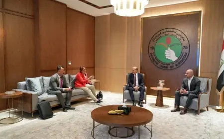 CHP’li Namık Tan, Süleymaniye’de YNK Lideri Bafıl Talabani ile Görüştü