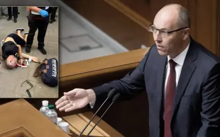 Ukrayna eski Parlamento Başkanı silahlı saldırıda öldürüldü