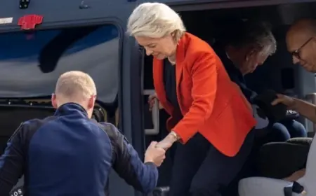 Rusya müdahale etti; Avrupa Komisyonu Başkanı Ursula von der Leyen'in uçağı acil iniş yaptı!