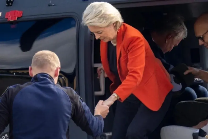 Rusya müdahale etti; Avrupa Komisyonu Başkanı Ursula von der Leyen'in uçağı acil iniş yaptı!
