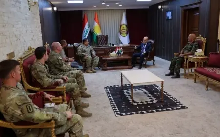 Şoriş Îsmaîl: Alîkariya ku Amerîka û Koalîsyon didin Pêşmergeyan dê bidome