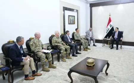 Irak Başbakanı Sudani, CENTCOM Komutanı ile görüştü