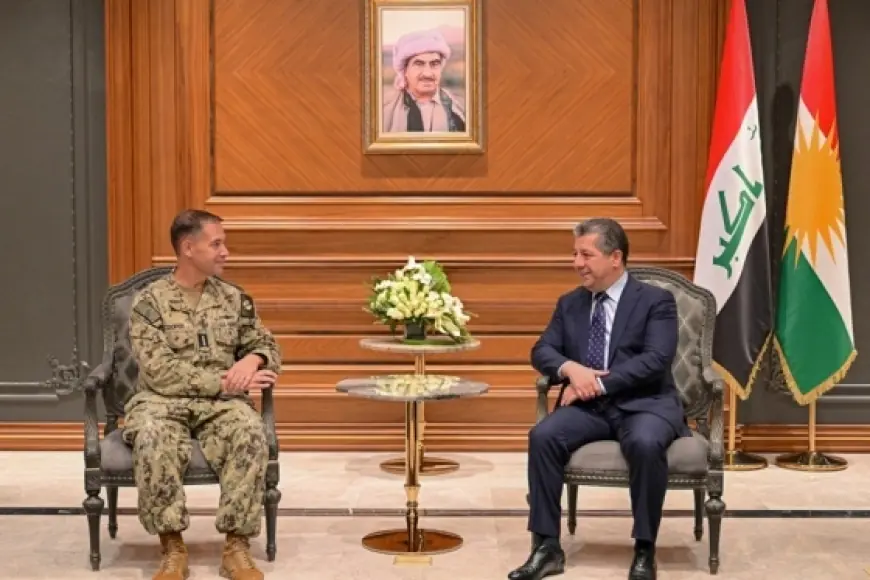 Başbakan Barzani, CENTCOM’un Yeni Komutanını Kabul Etti