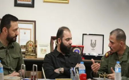 Geçici Hükümet heyeti, Türkiye’nin kontrolündeki Serekaniye'yi ziyaret etti