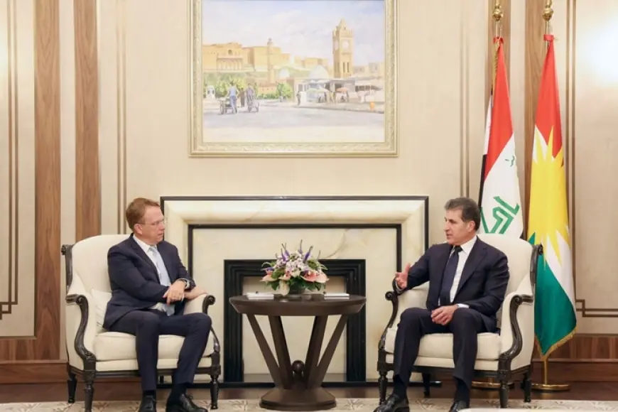 Neçirvan Barzani, Fransa Büyükelçisi ile görüştü