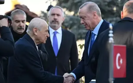 Erdoğan'dan Bahçeli'ye ziyaret