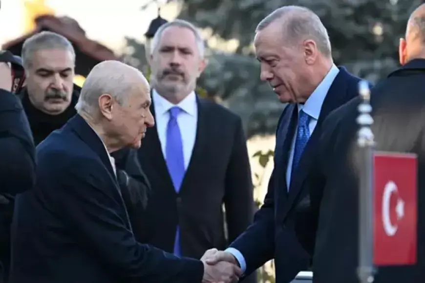 Erdoğan'dan Bahçeli'ye ziyaret