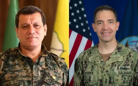 Mezlûm Ebdî bi Fermandarê CENTCOMê re civiya